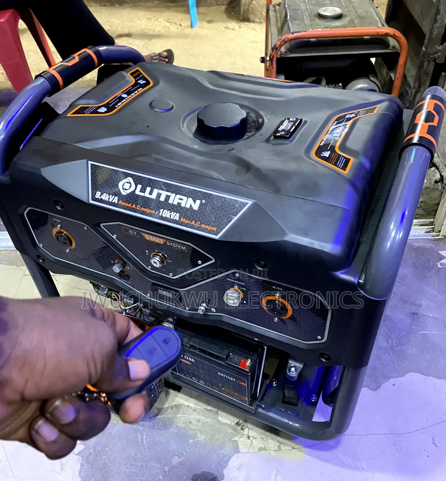 Lutian 9/10kva Remote Start Petrol Generator With Warranty