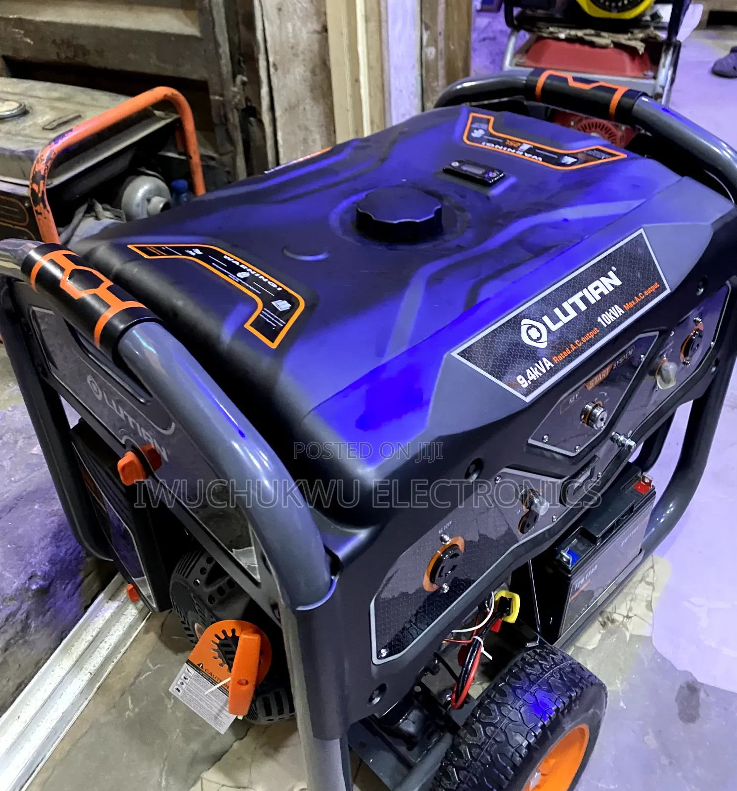 Lutian 9/10kva Remote Start Petrol Generator With Warranty