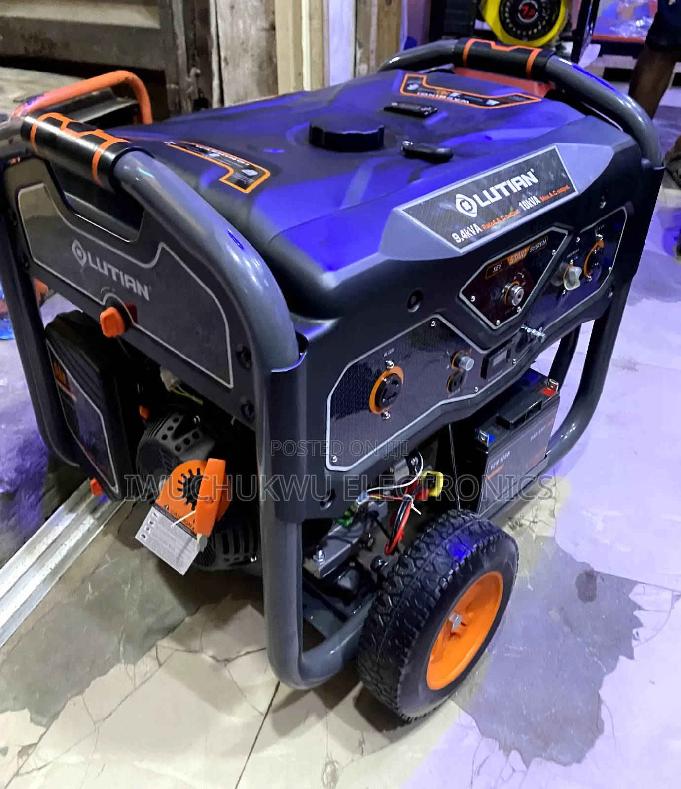 Original 10kva Lutian Remote Start Petrol Generator