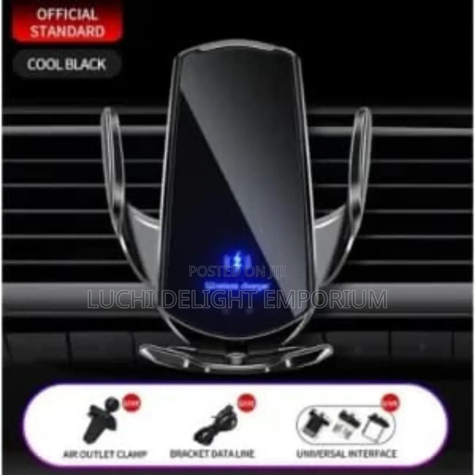Smart Sensor Phone Wireless Fast Car Charger and Holder
