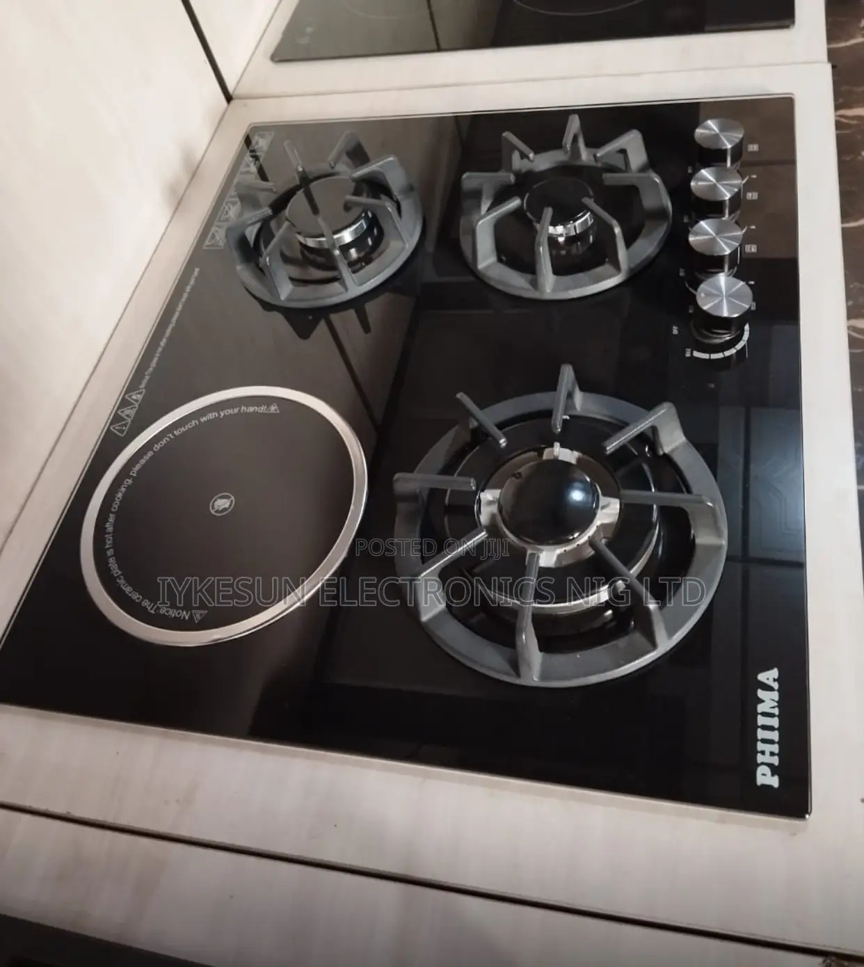 Original Phiima Luxury Inbuilt Gas Ele Cooker 60x60cmm Etc