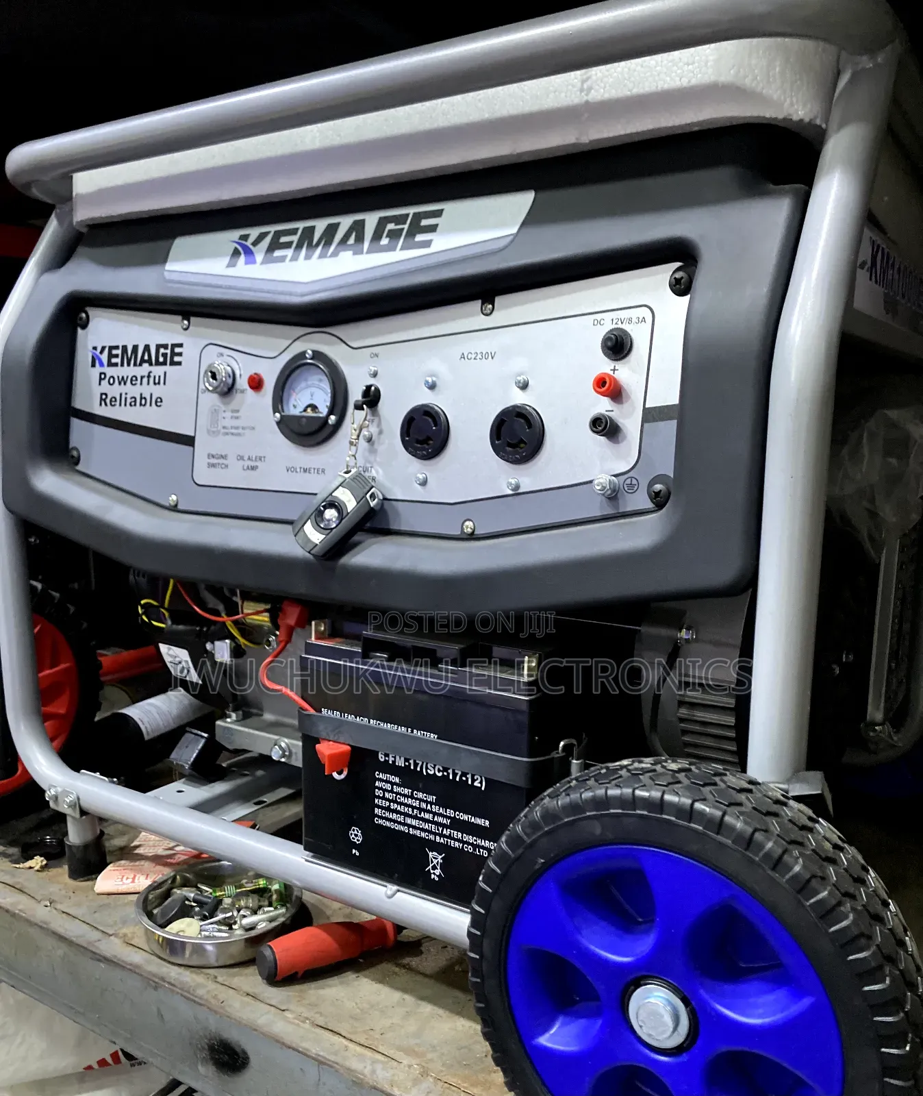 Model KM11000E2R Kemage 10kva Remote Start Petrol Generator