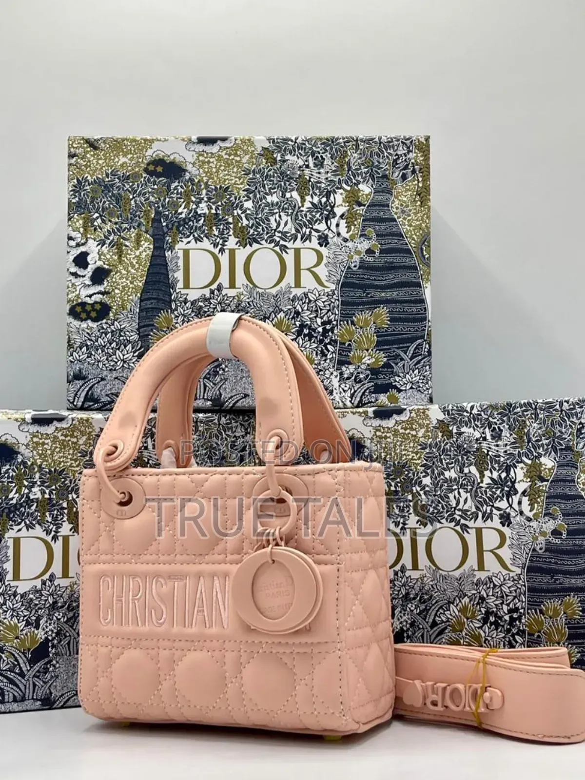 Original Christian Dior Genuine Leather Handbags