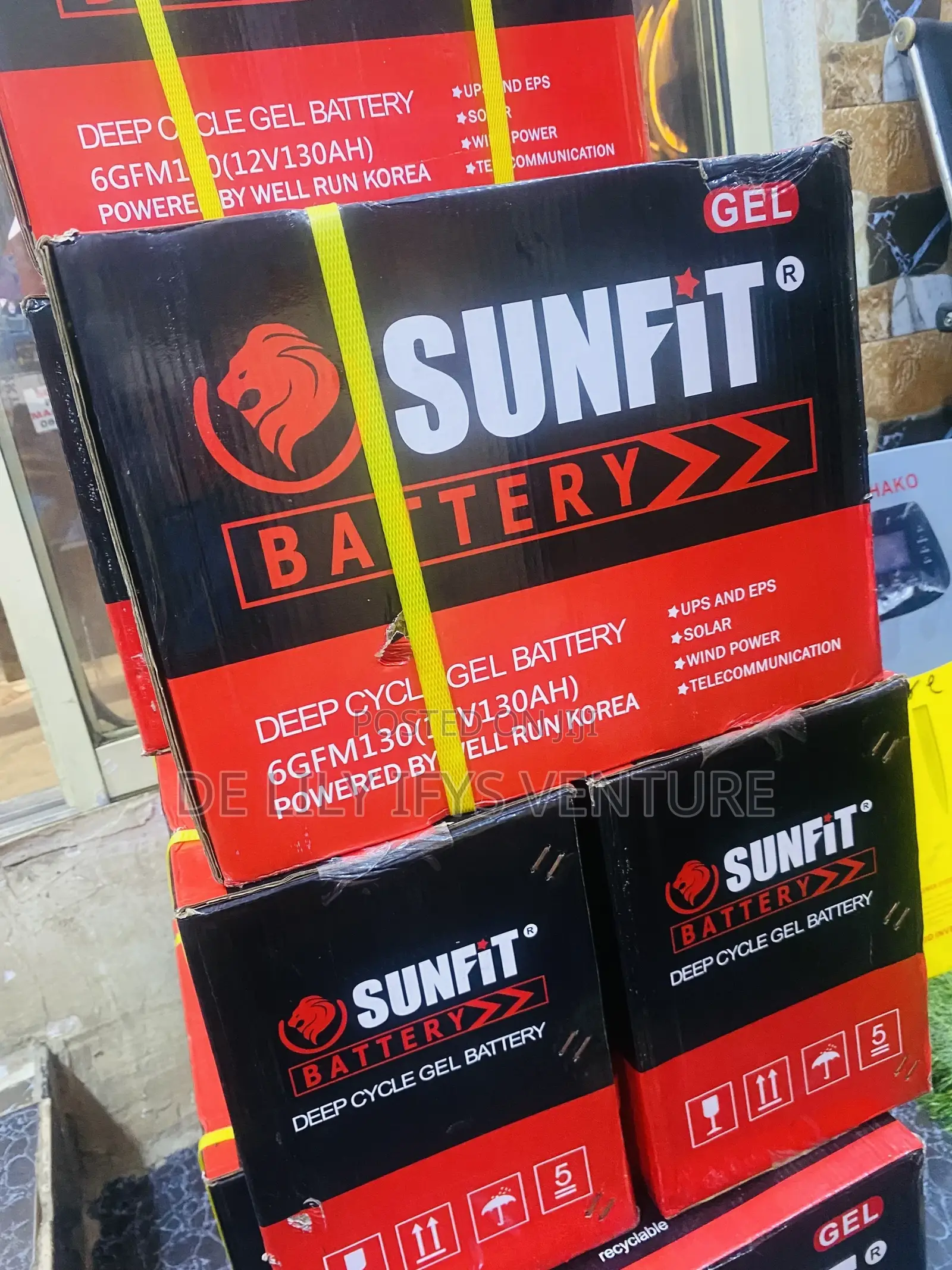Sunfit 130ah Solar Battery