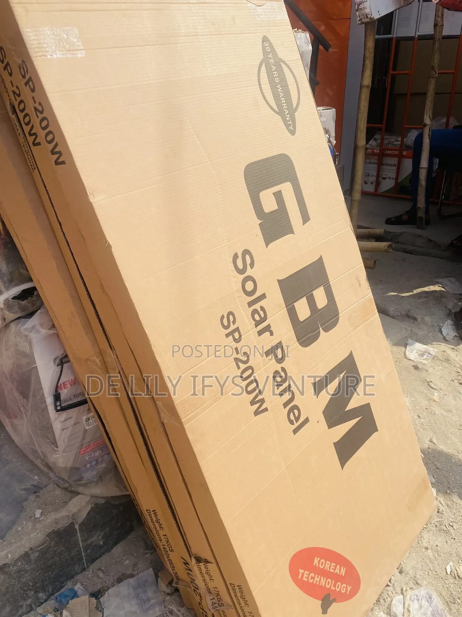 GBM 200W Solar Panel