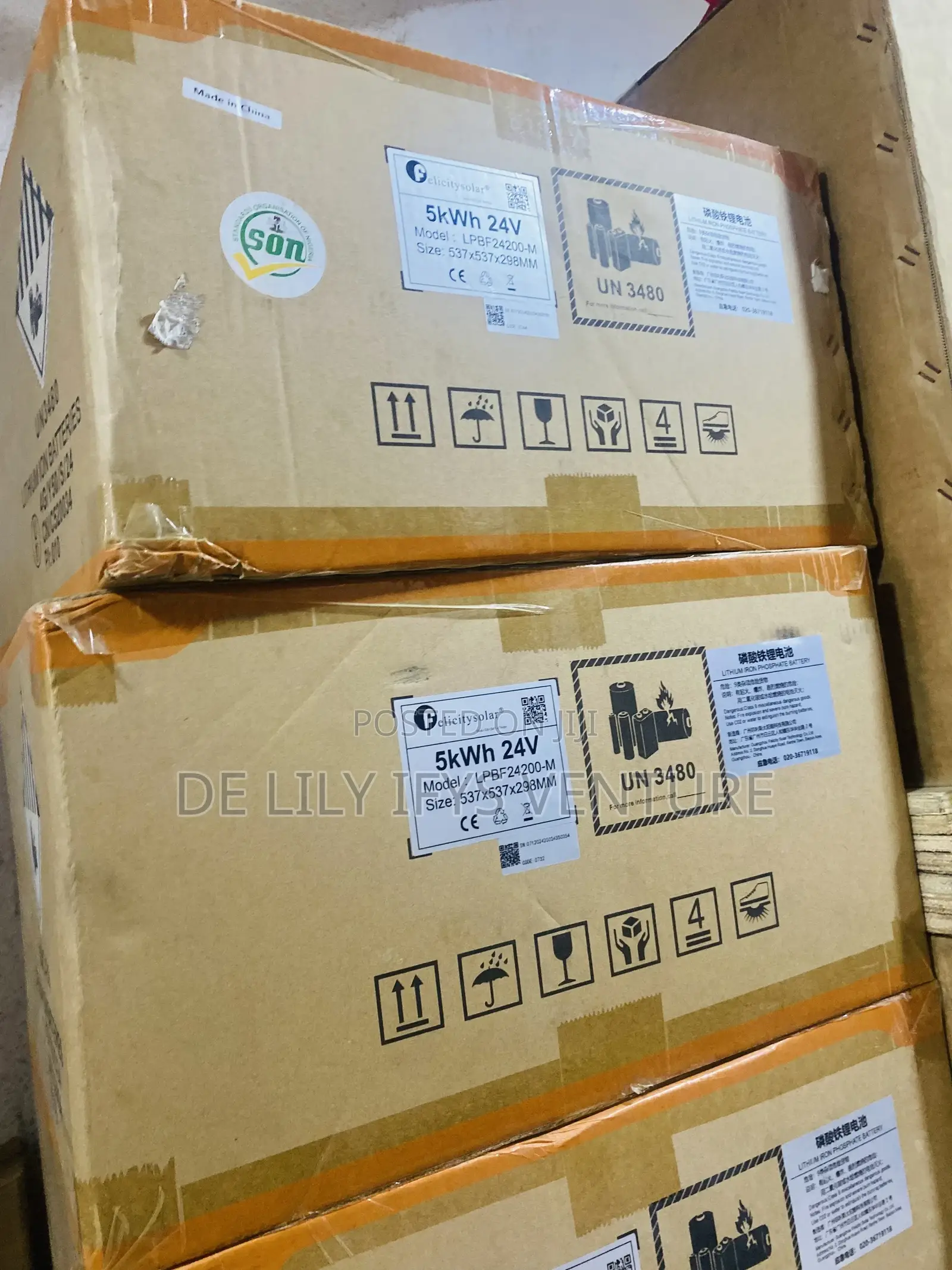 Felicity Lithium Battery 5kwh /24v