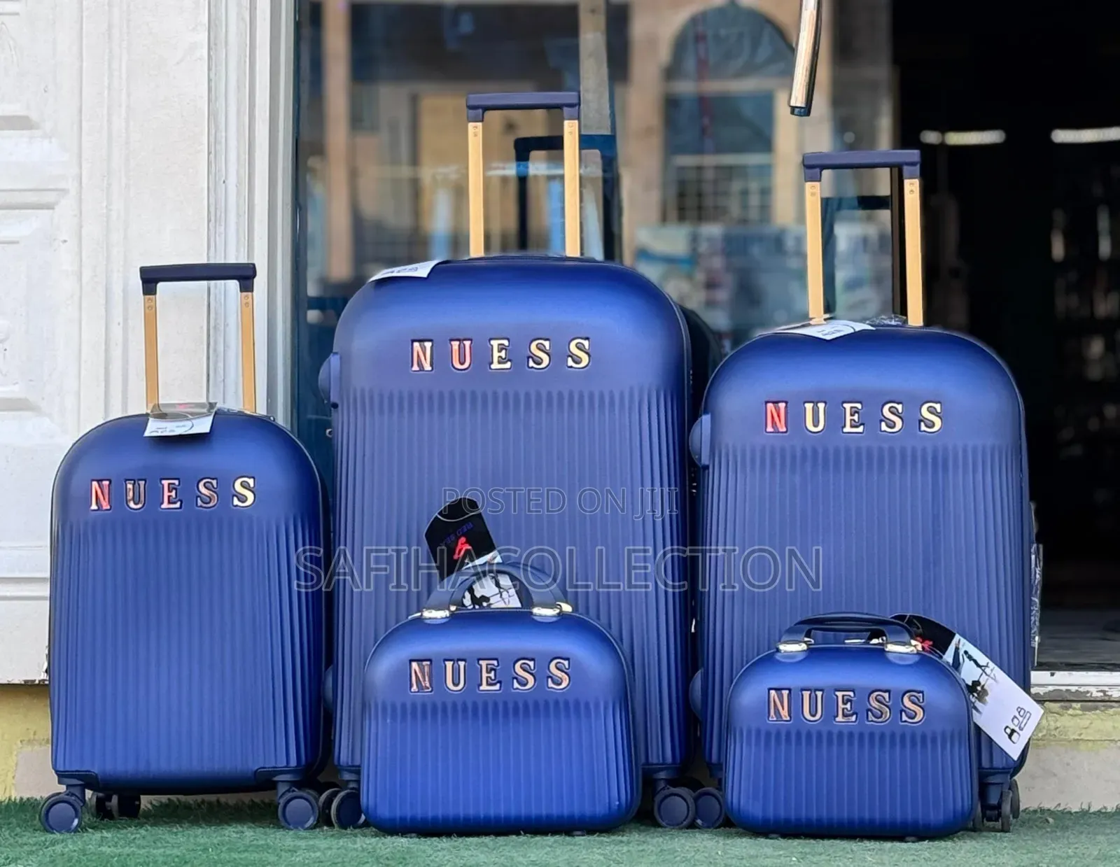 Set of 5 Colourful Luggages