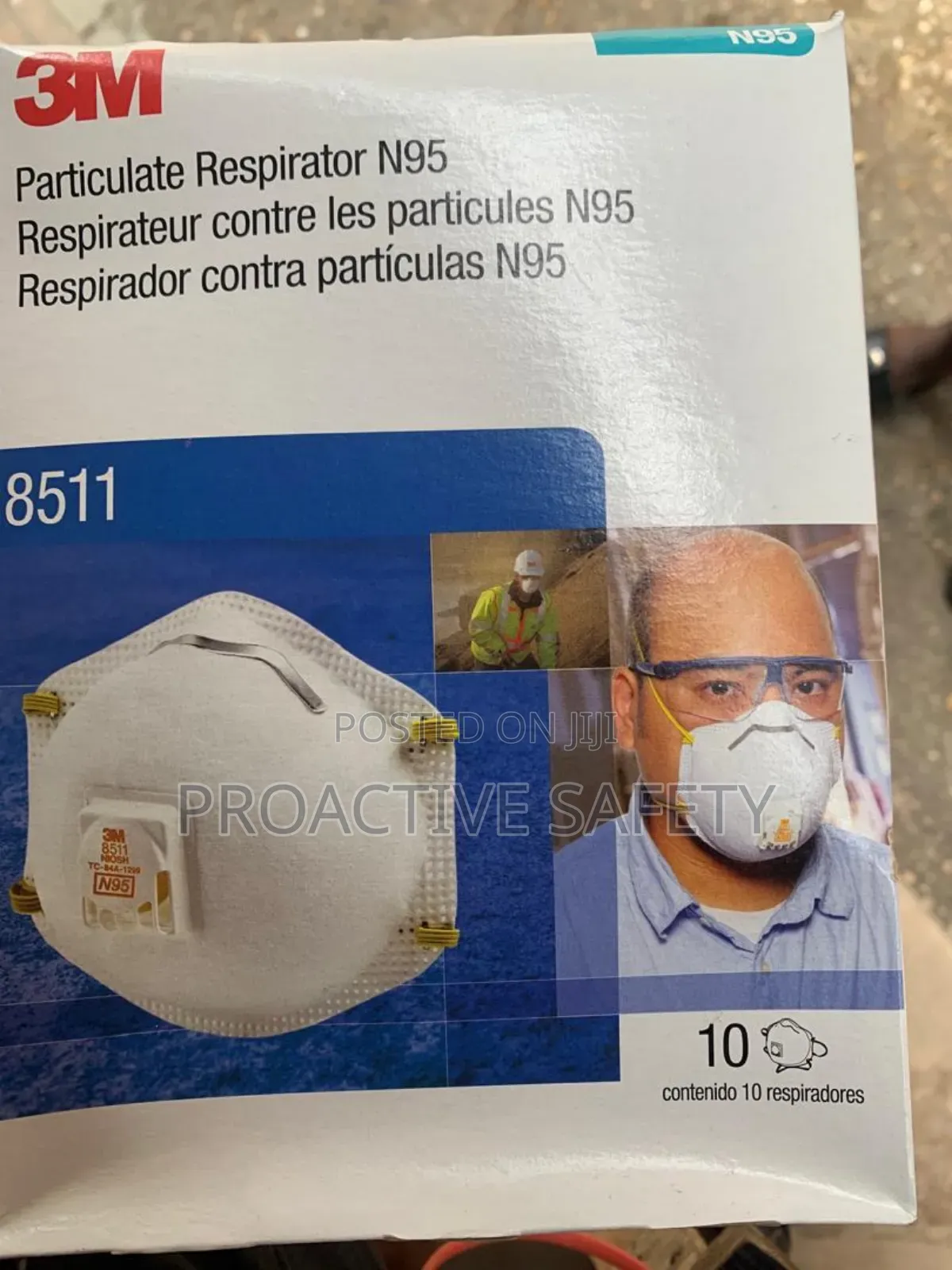 3M 8511 N95 Nose Mask