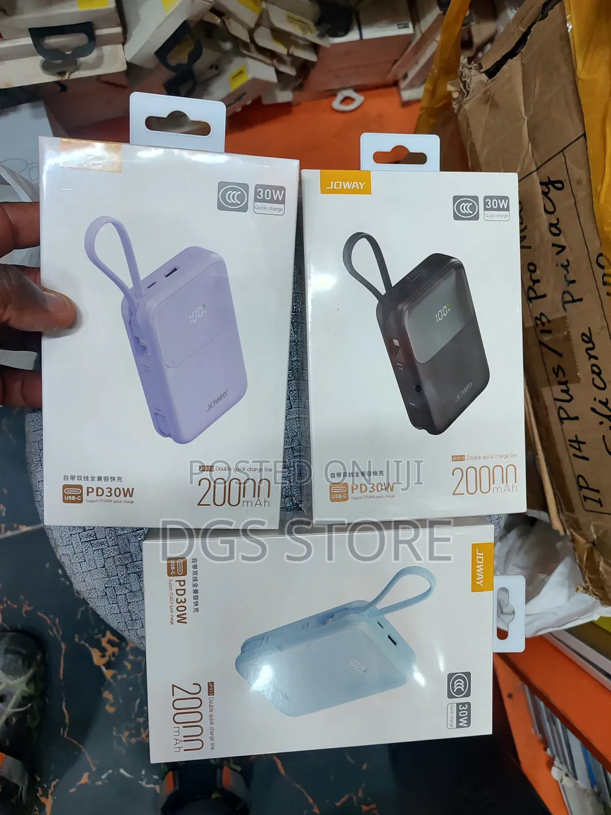Joway PD 30w 20,000mah JP313 Power Bank
