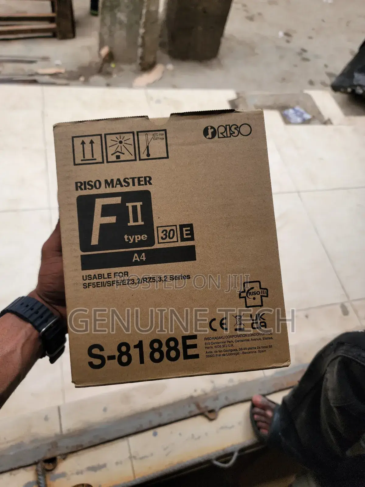 Riso Master S-8188e Original