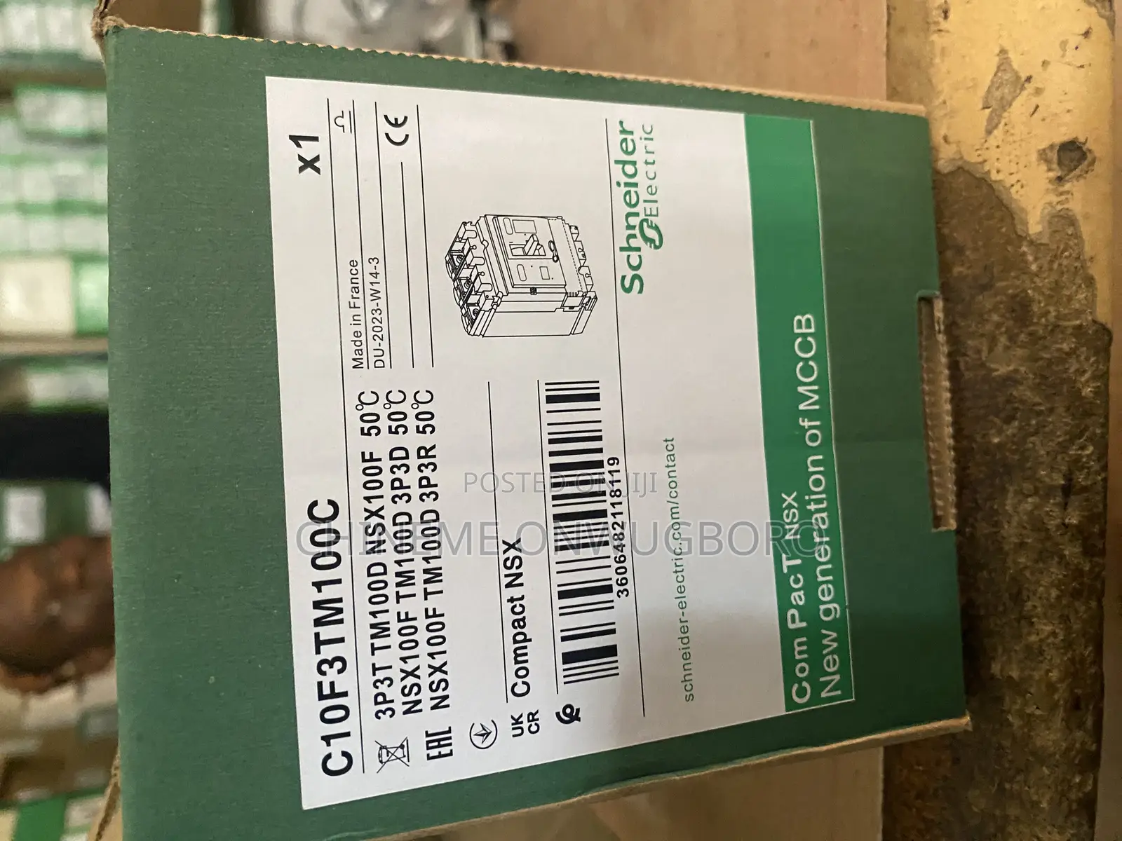 Schneider Ns 3 Pole 250a McCb