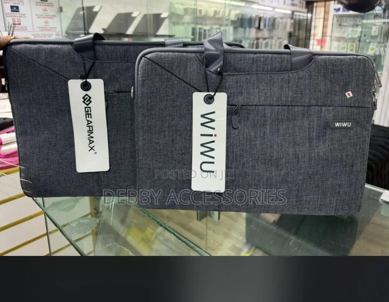 Denim Laptop Bag