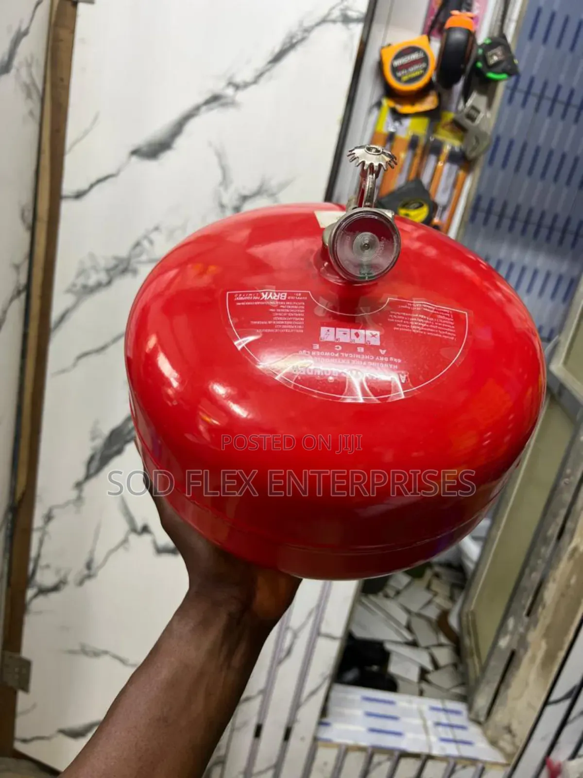 6kg Brand New Powder Automatic Fire Extinguisher🧯