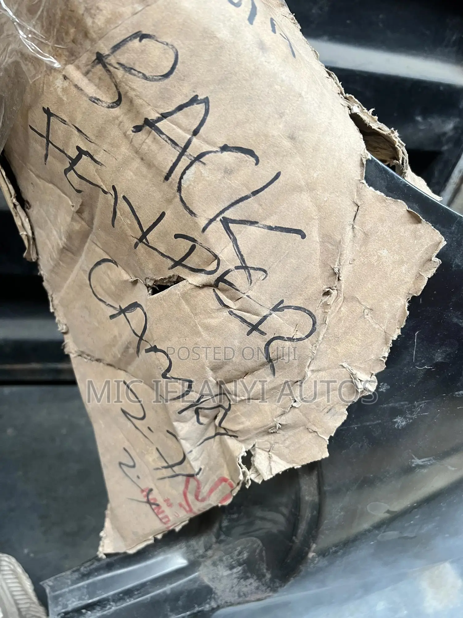 Toyota Camry 2.7 Back Fender