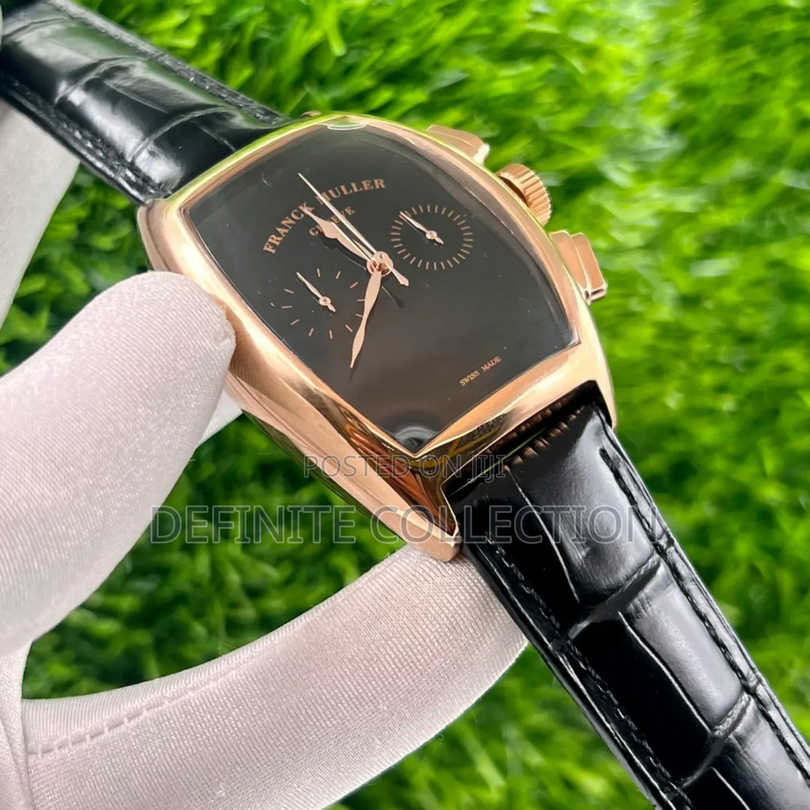 FRANCK MULLER Luxury Leather Wristwatch