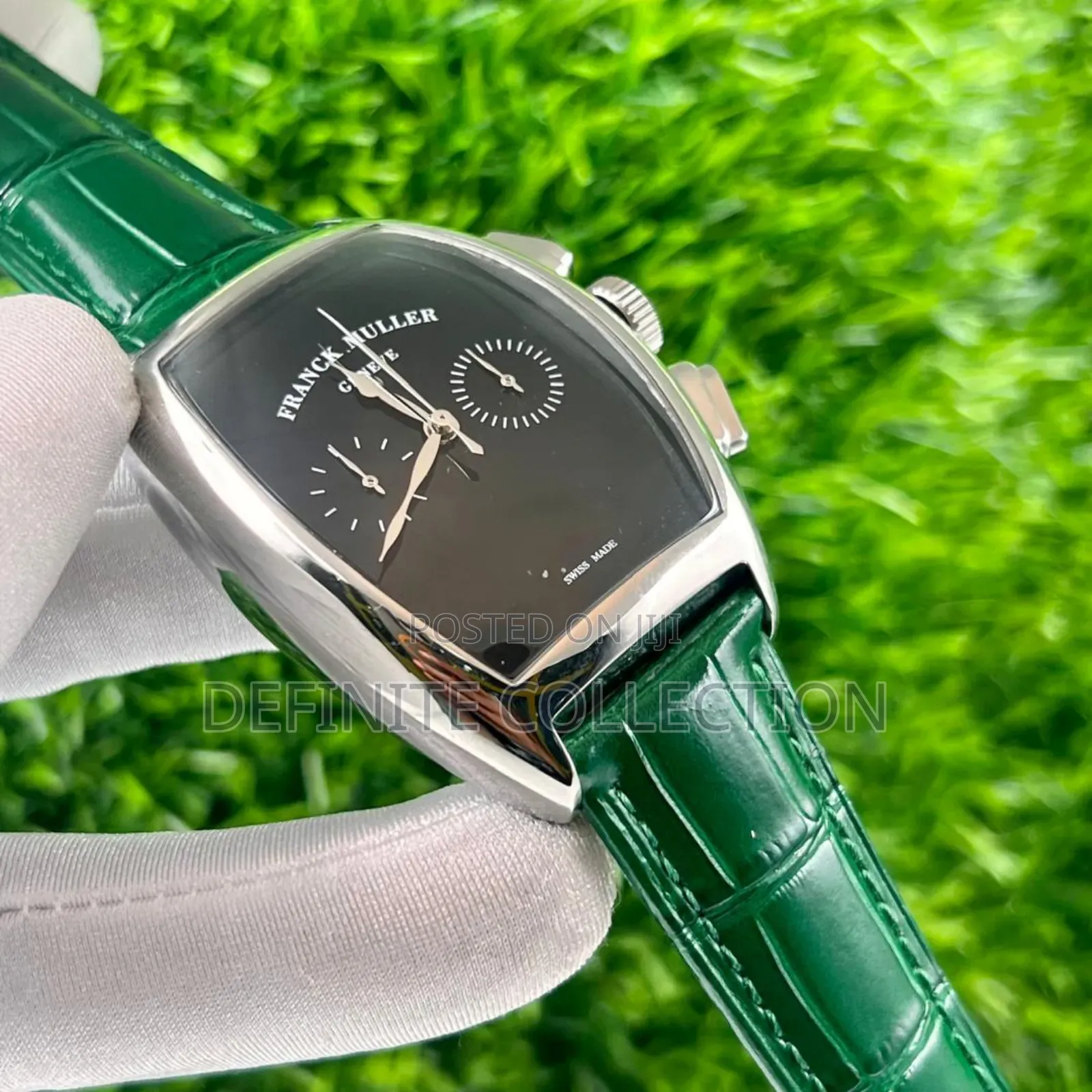 FRANCK MULLER Luxury Leather Wristwatch
