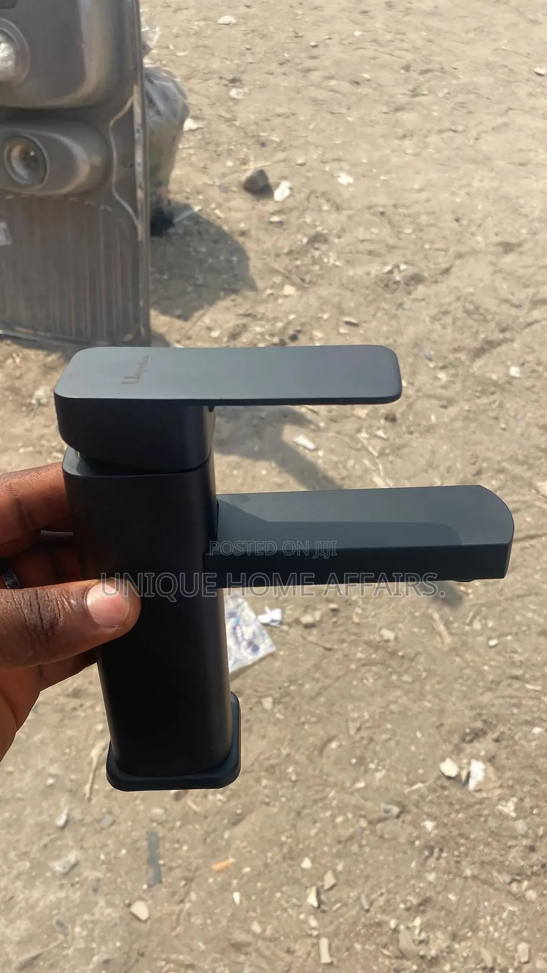 Black Lite Antirust Mixer Tap