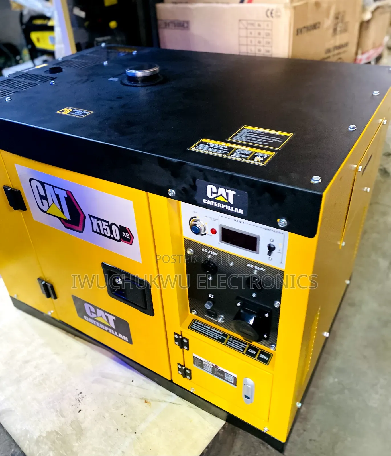 13kva Caterpillar Diesel Soundproof Generator