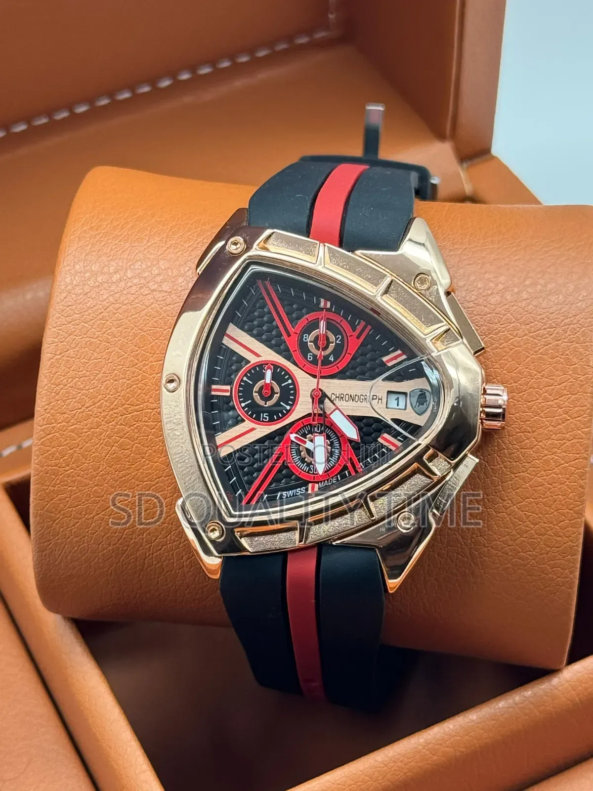 Ferrari Analog Rubber Strap Watch