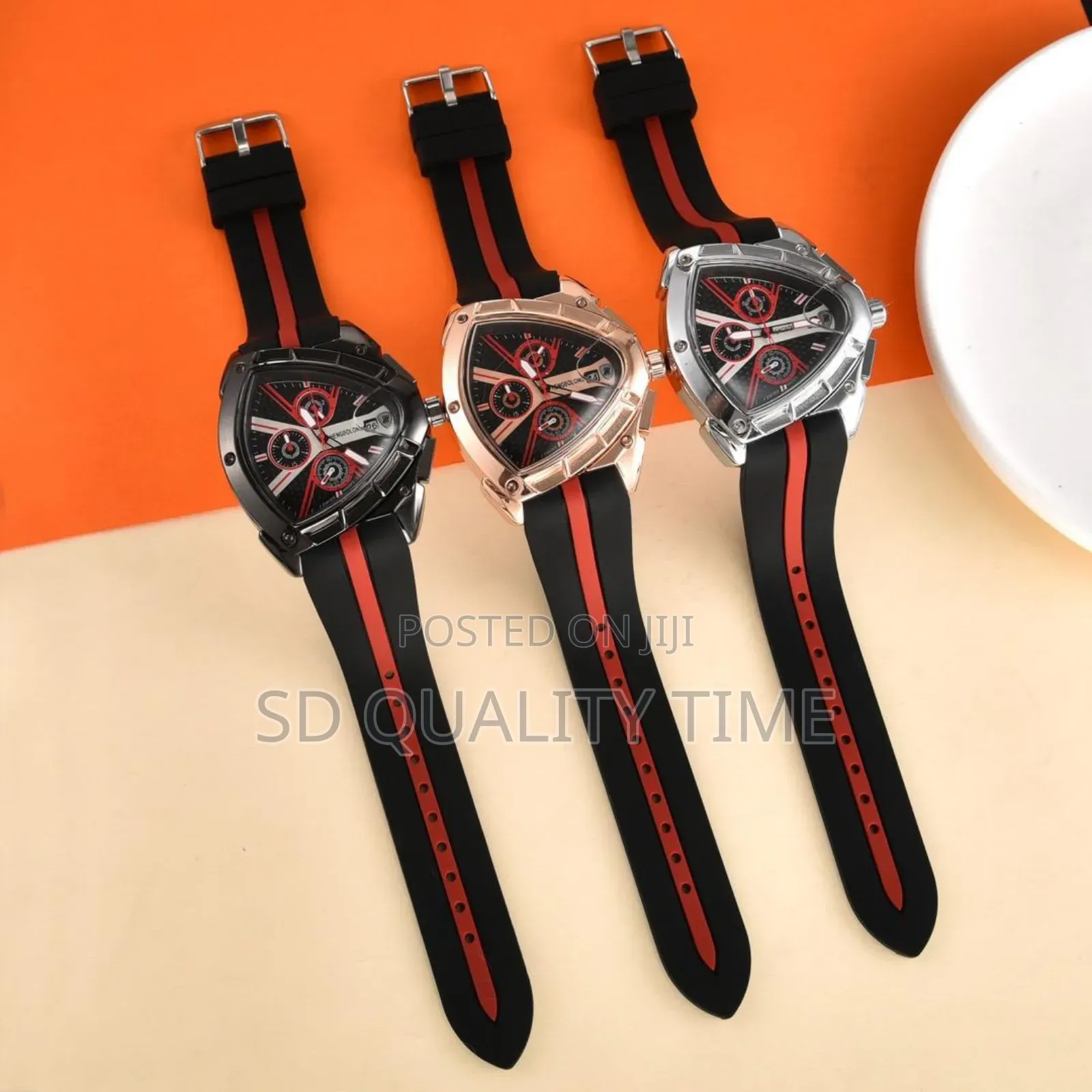 Ferrari Analog Rubber Strap Watch