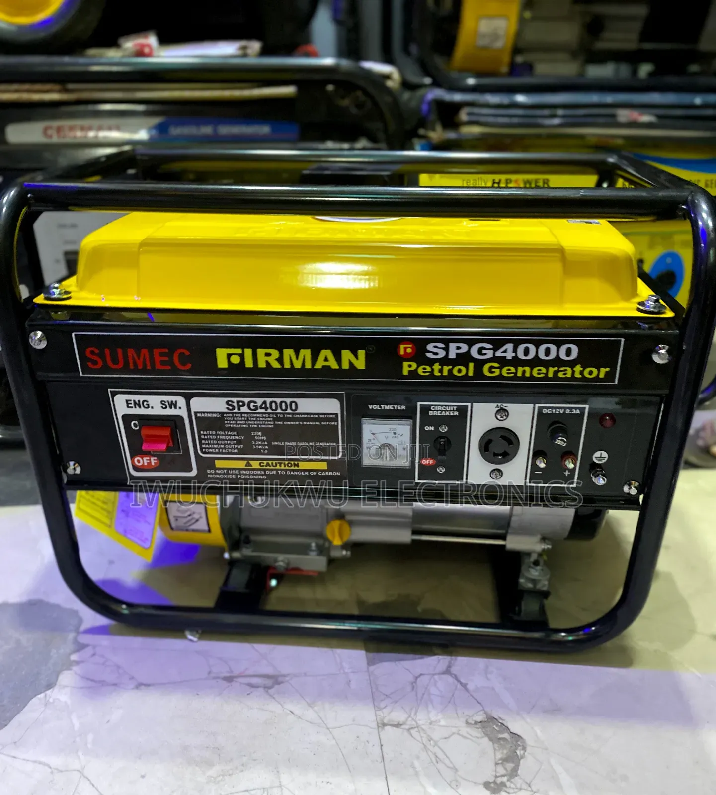 Sumec Firman Spg4000 Manual Petrol Generator