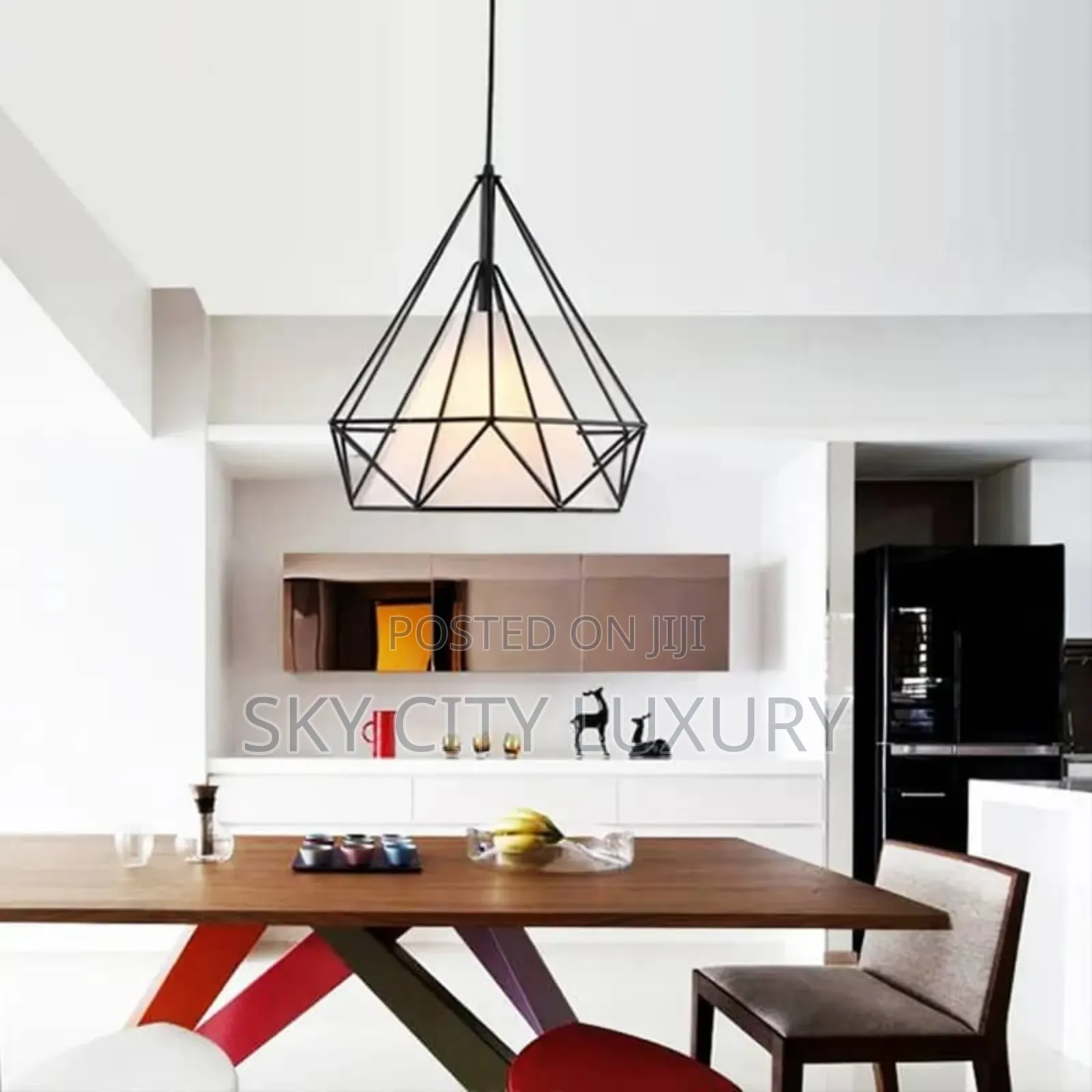 Vintage Cage Pendant Light