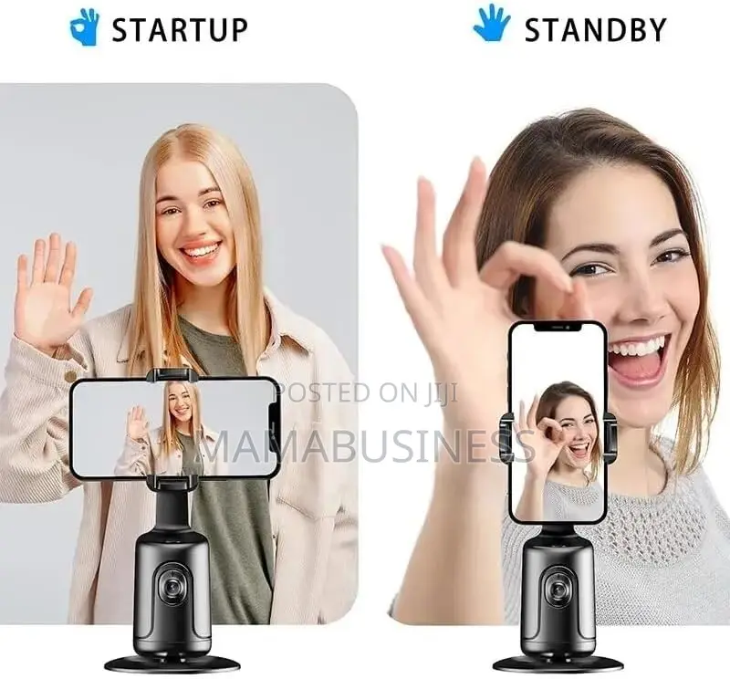 Auto Facial Tracking Live Video Streaming Phone Holder-Po1