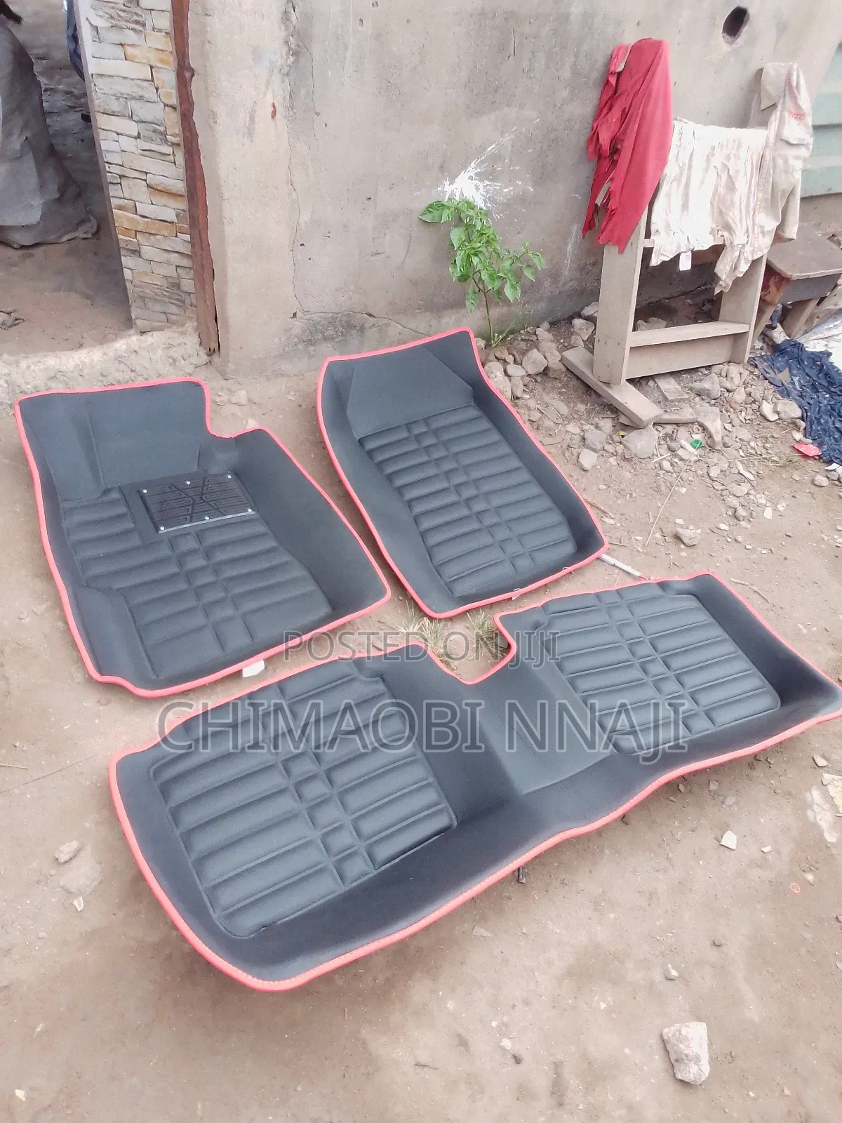 Camry Leather Foot Mat