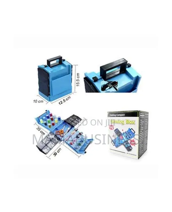Folding Compact Sewing Box