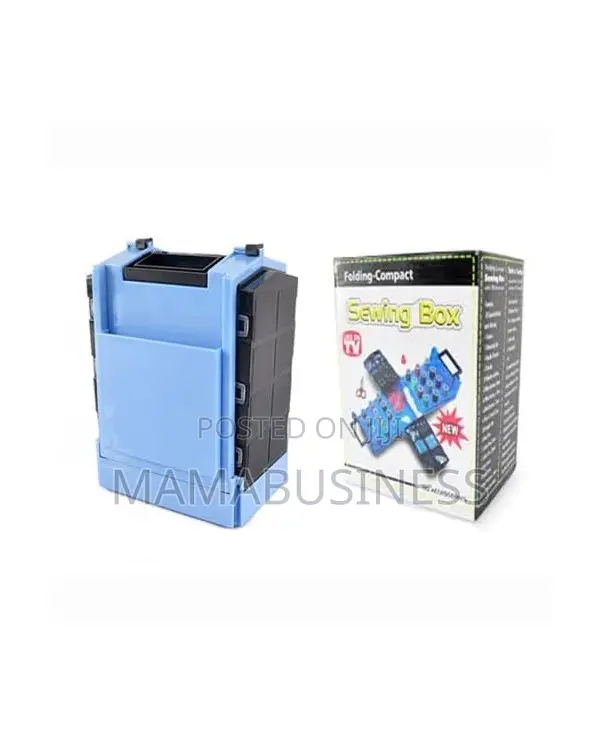 Folding Compact Sewing Box