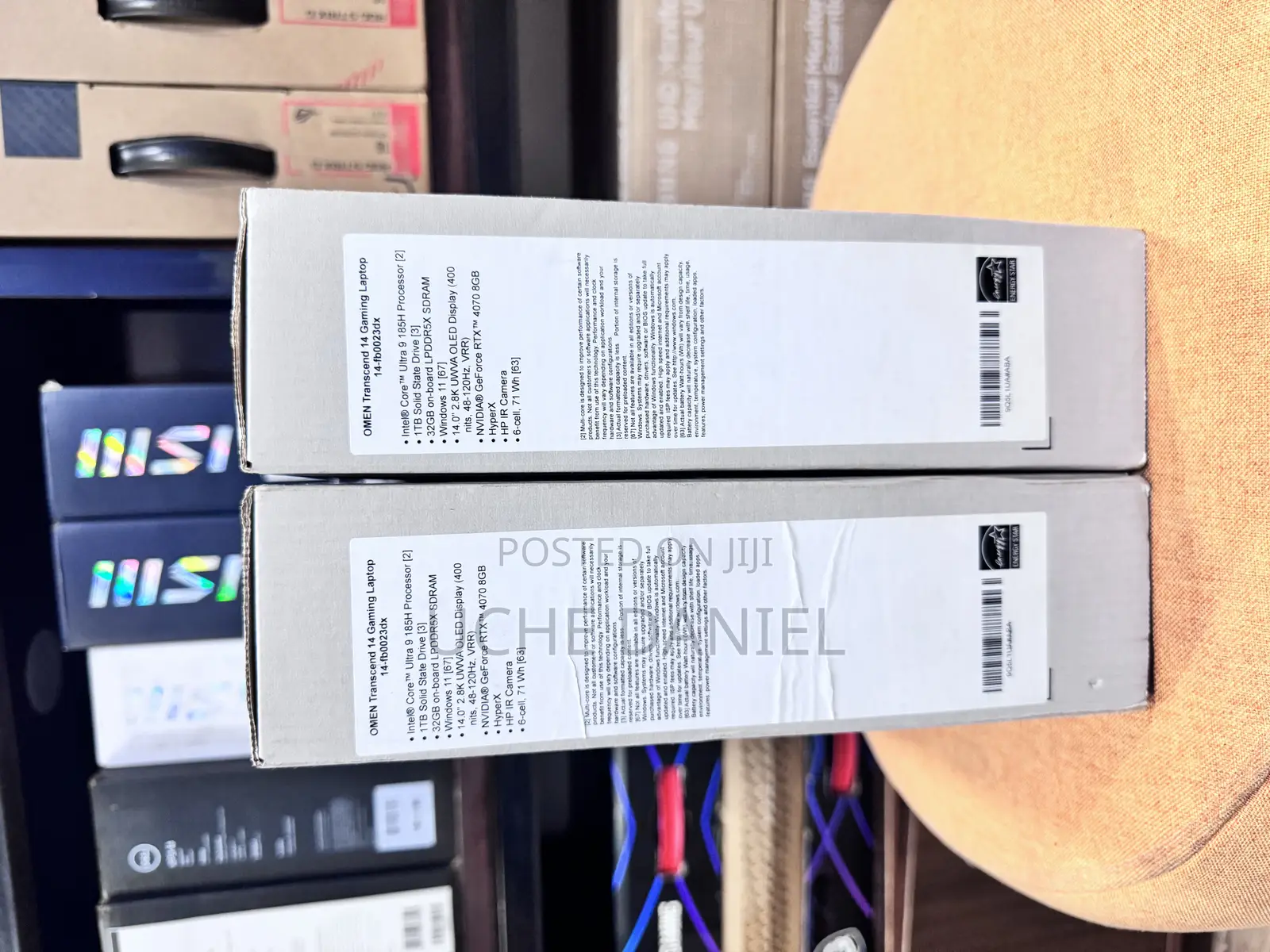 New HP Omen Transcend 14-Fb0023dx 32GB Intel Core Ultra 9 SSD 1T