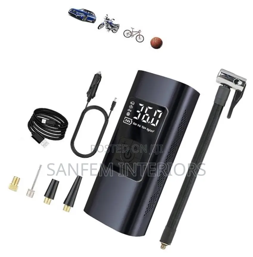 Generic Wired Air Pump With Extensive Cord