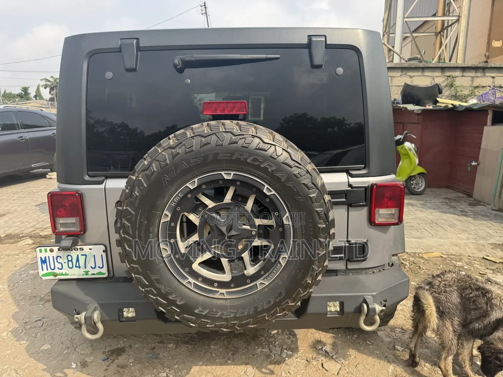 Jeep Wrangler Sahara 4x4 2017 Gray