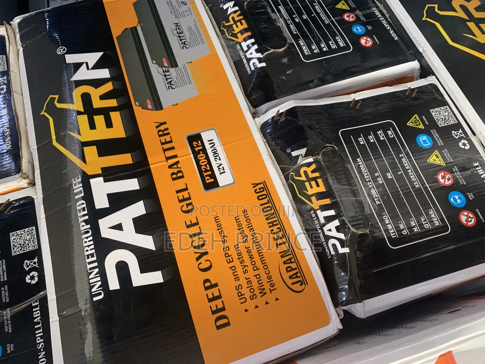 200ah Pattern Batteries