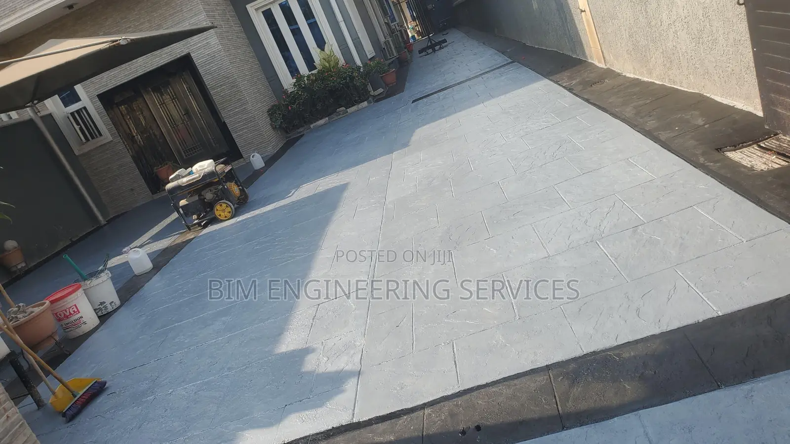 Green Colour Pigment Waterseal Shinning Trowel
