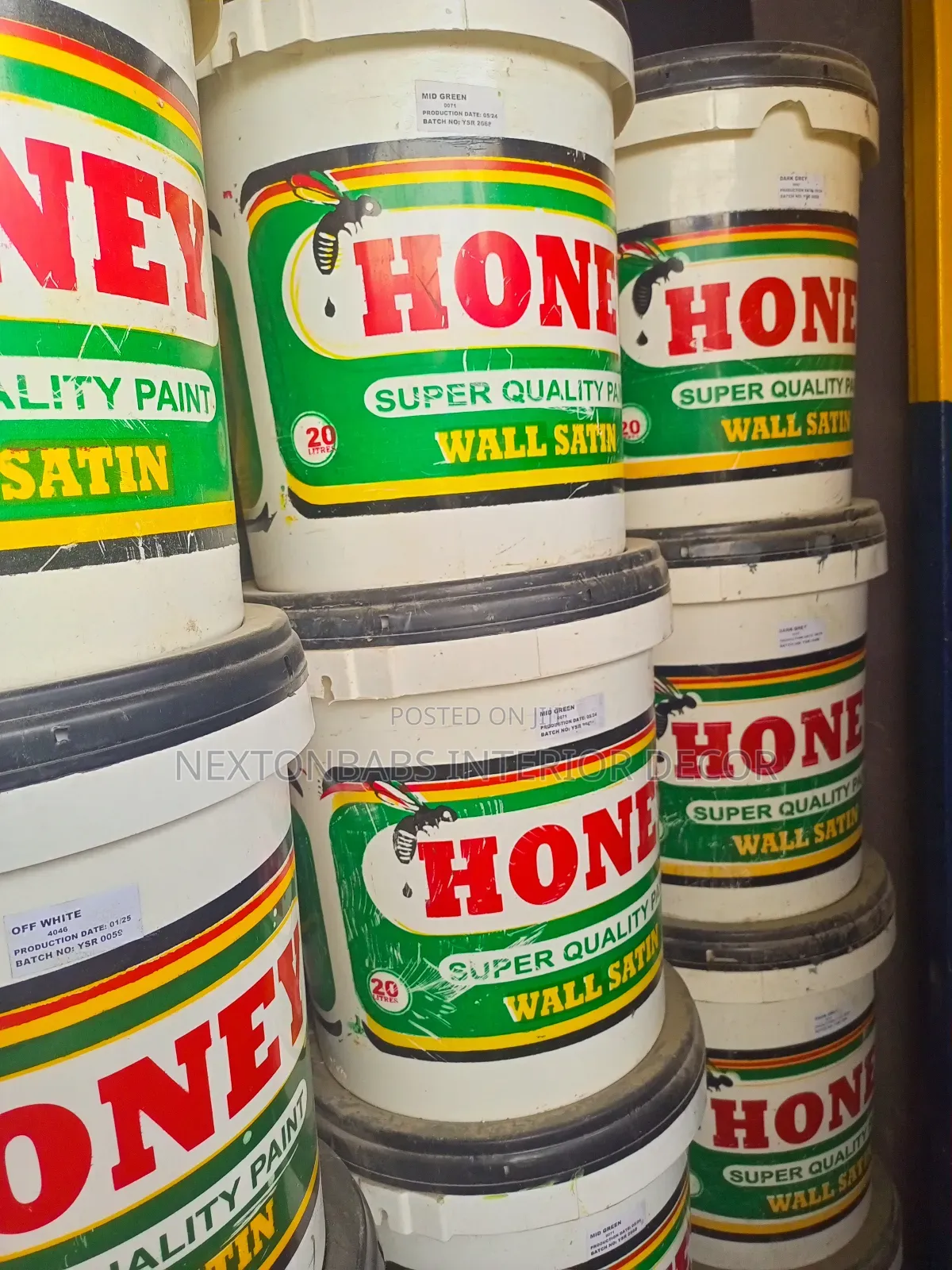 Honey Satin Paint