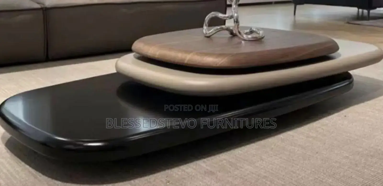 Nice and Cool Center Table Brown Color