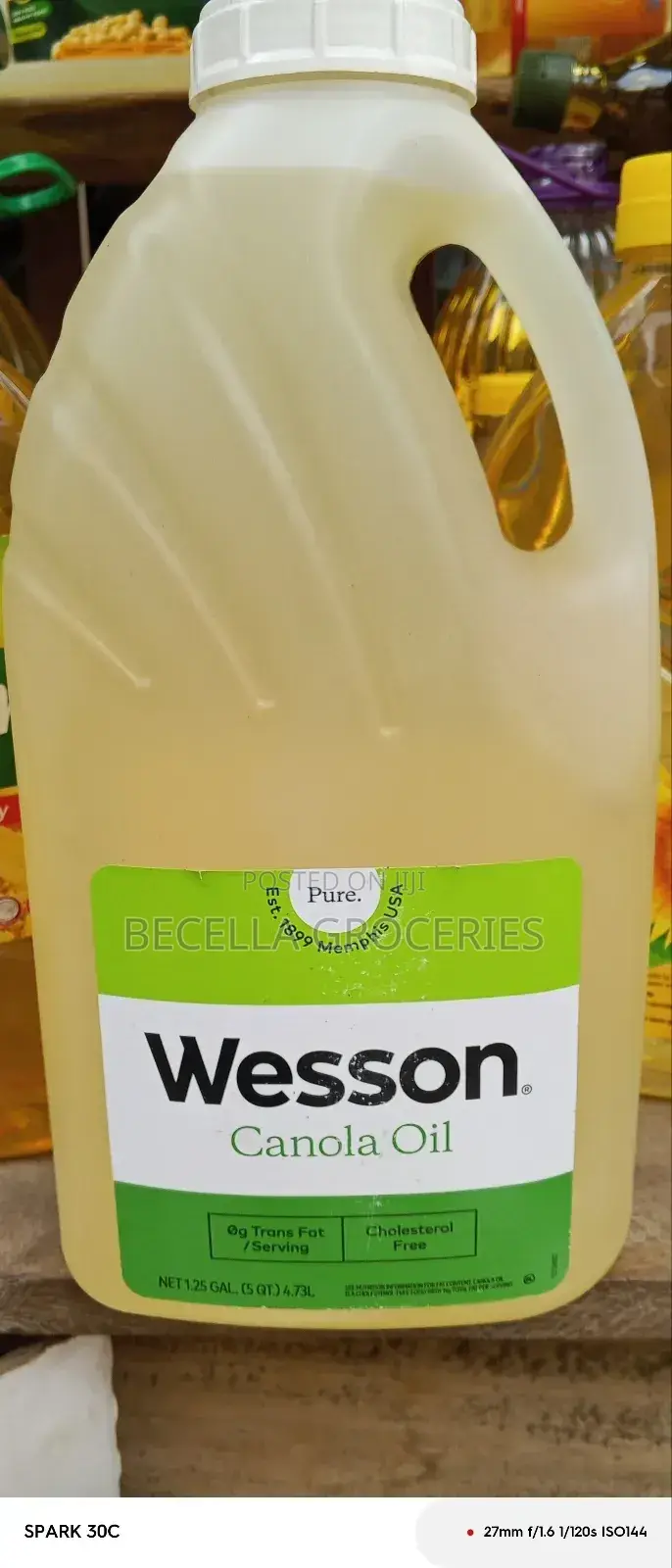 Wesson Canola 0il 4.73 Litres