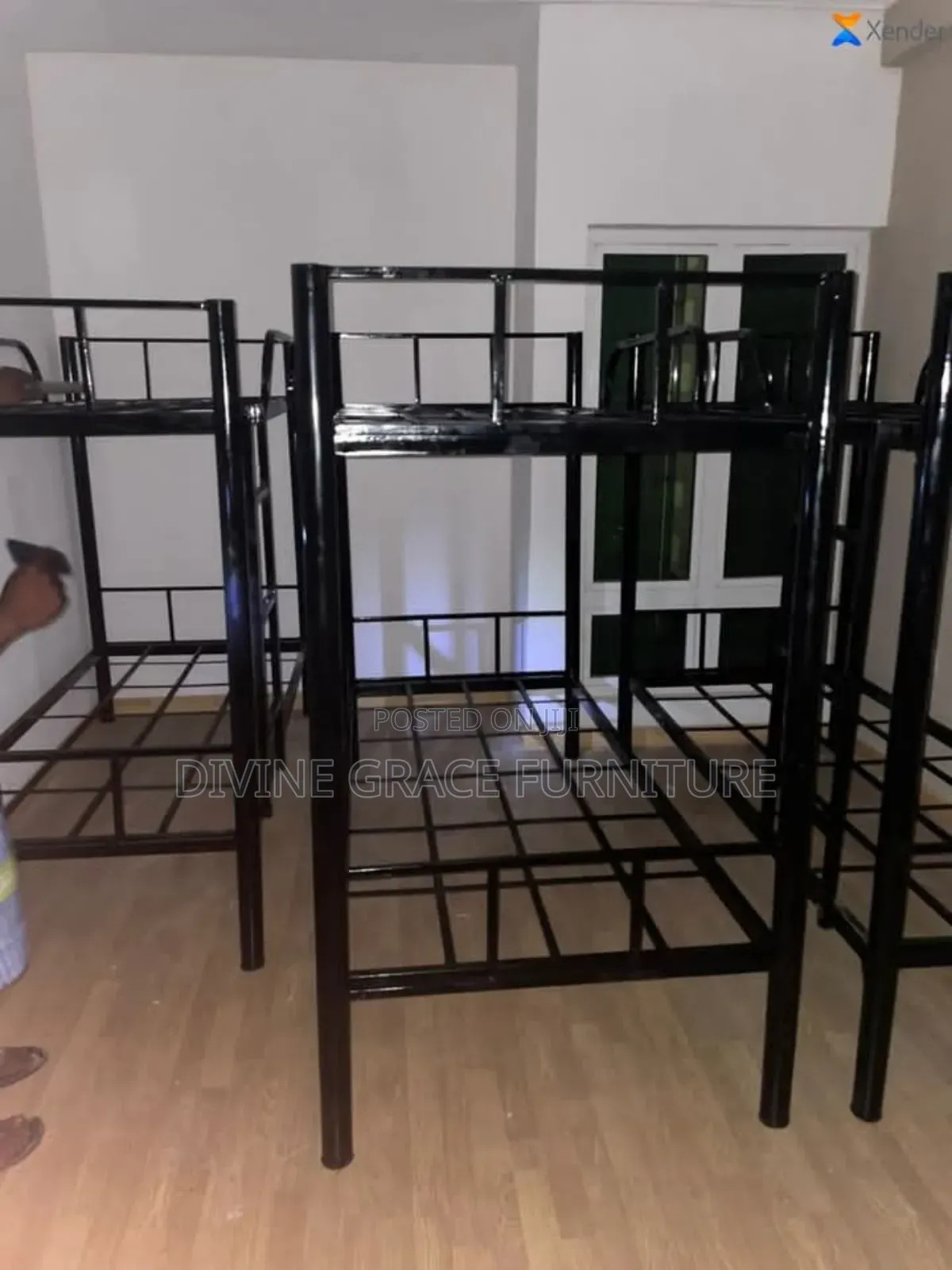 3x6 Metalic Strong Bunk Beds