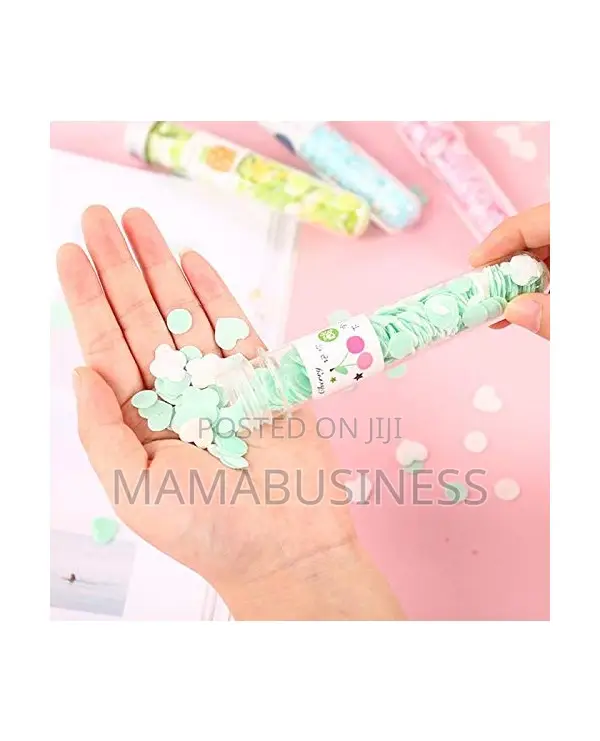 Flower Design Tube Shape Bottle Paper Soap