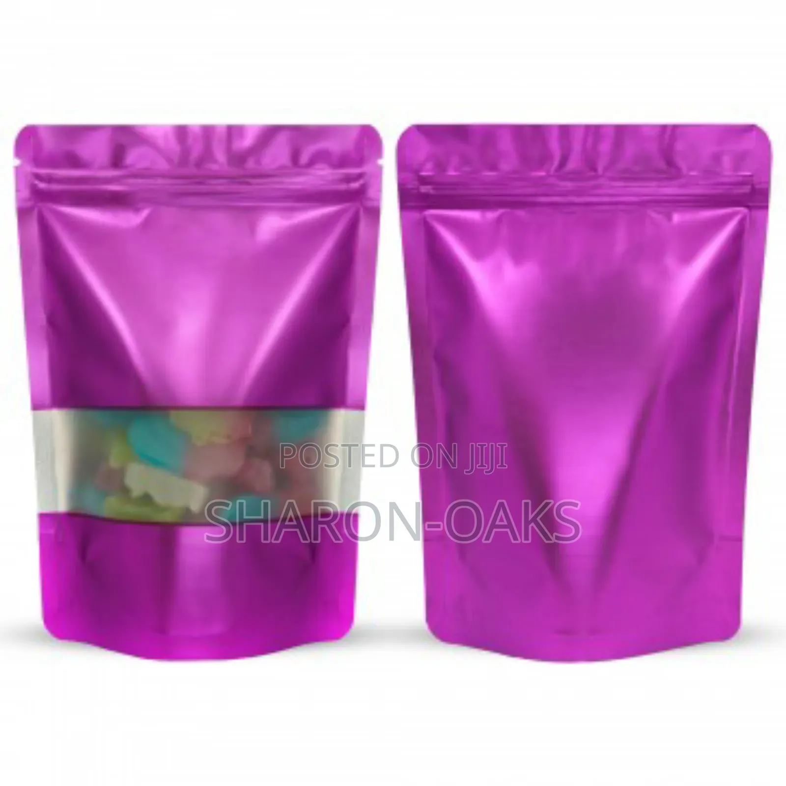 12x20cm Purple Aluminum Foil Pouch