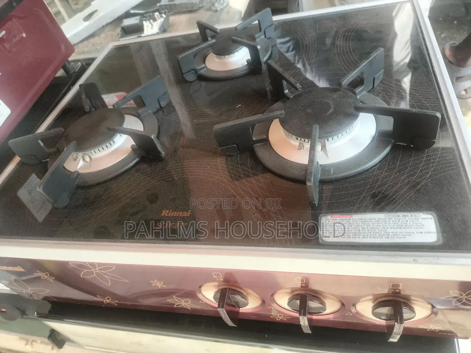 3 Burner Table Top Gas Cooker