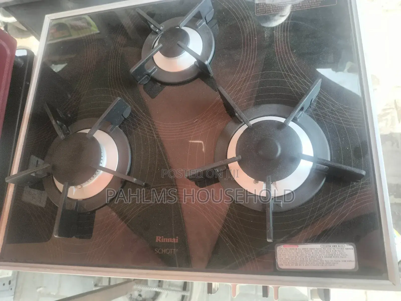 3 Burner Table Top Gas Cooker