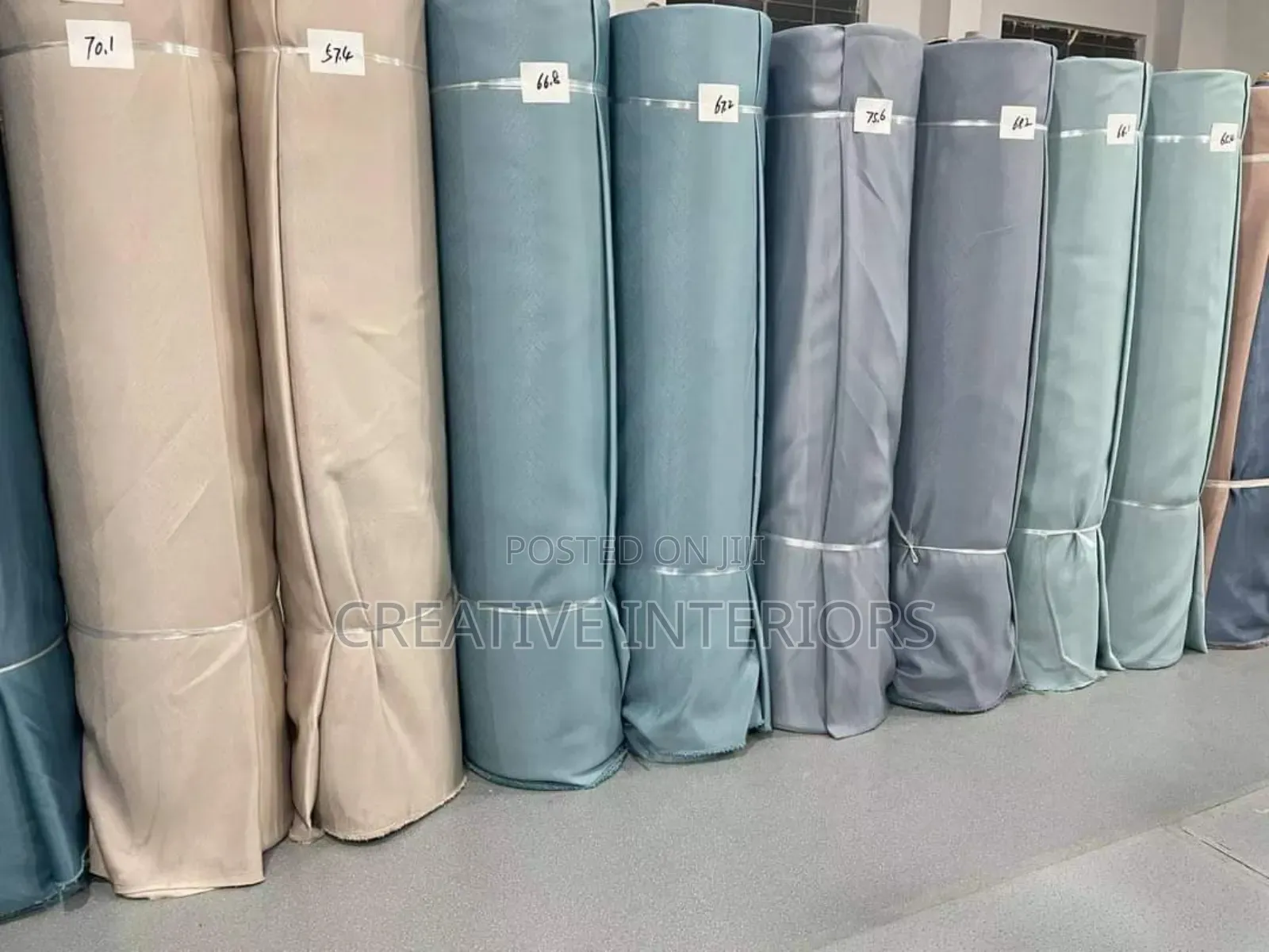 3d Turkish Curtains Material