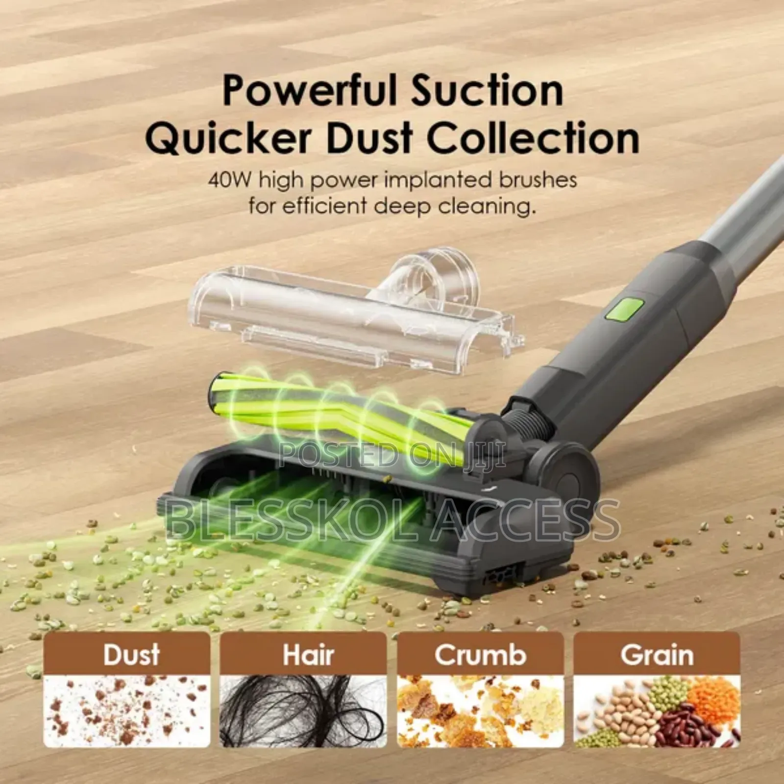 Oraimo Cybervac 180w Wireless Stick Vacuum Cleaner