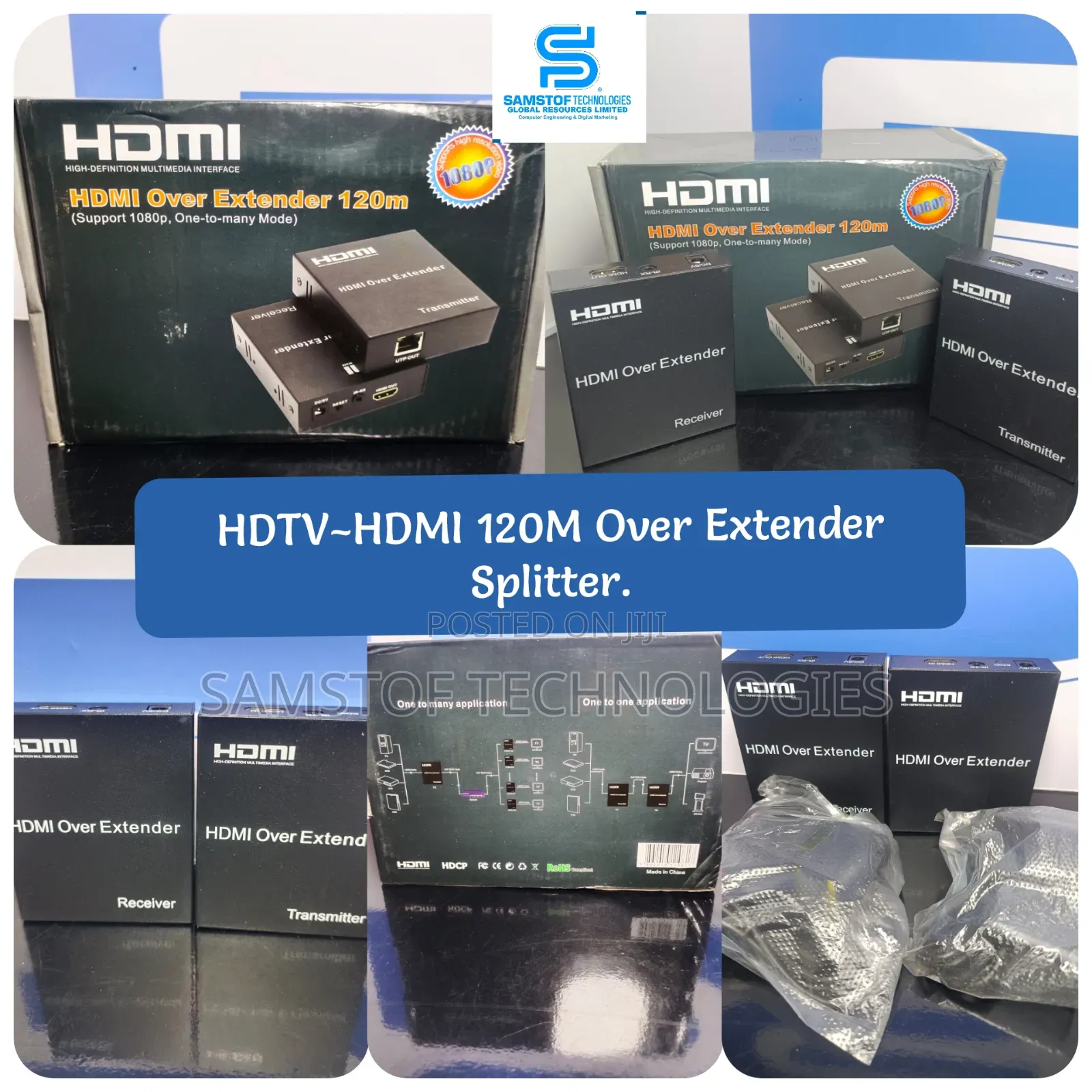 HDMI Over Extender 120 Metter