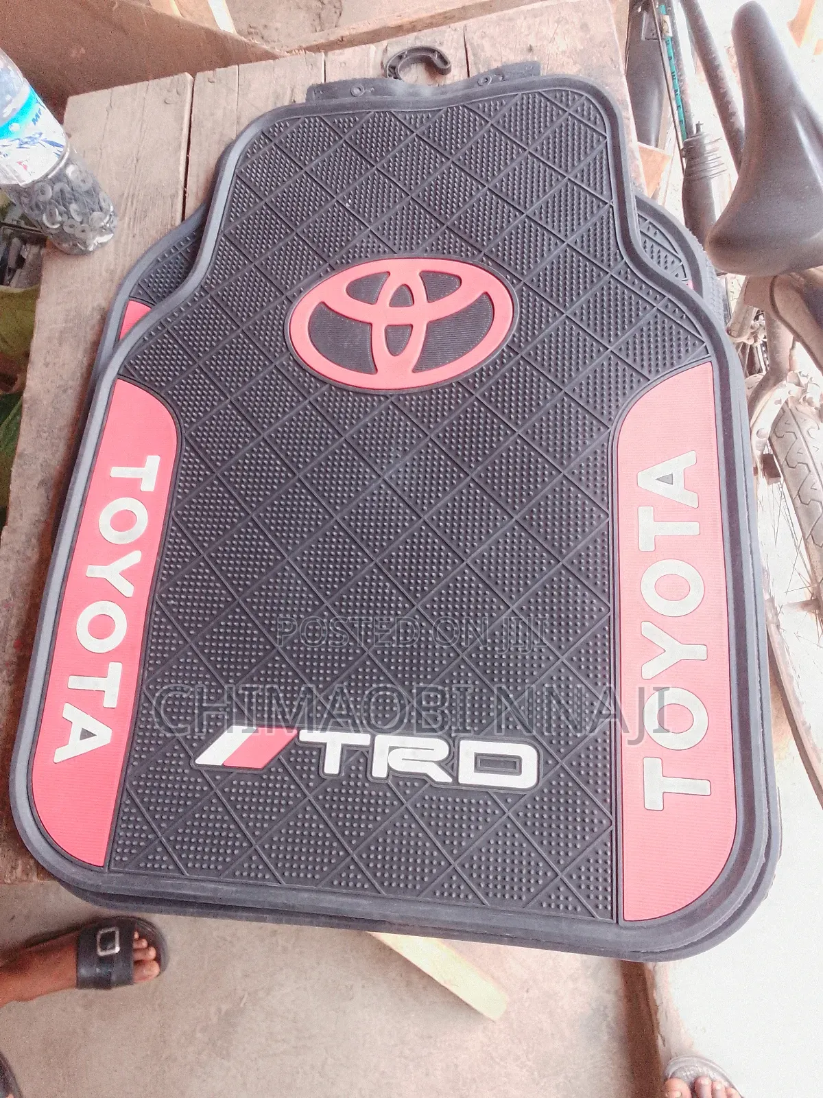 Rubber Floor Mat for Toyota Available