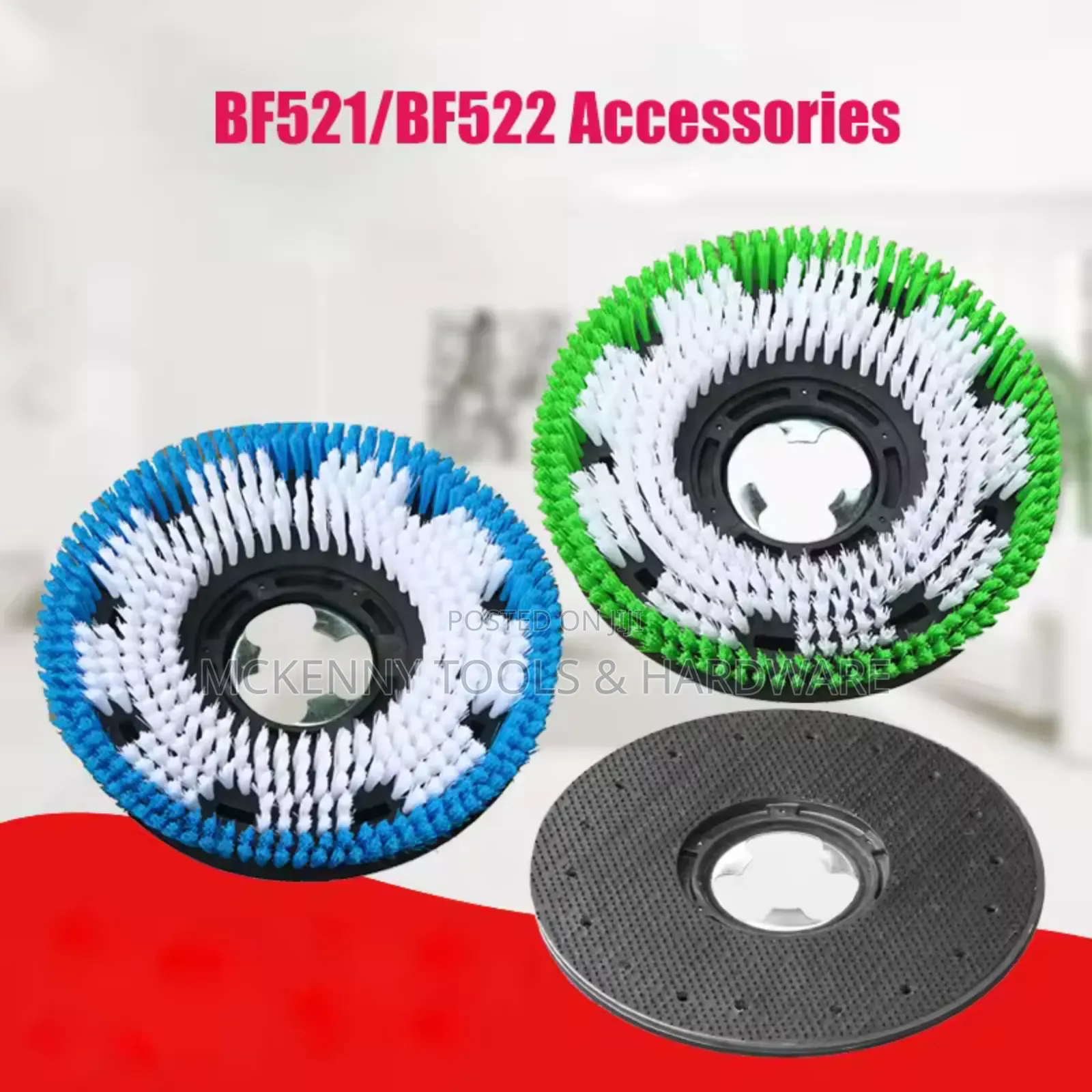 BF522 BF521 17 Inch Floor Scrubber Carpet Brush Needle Seat