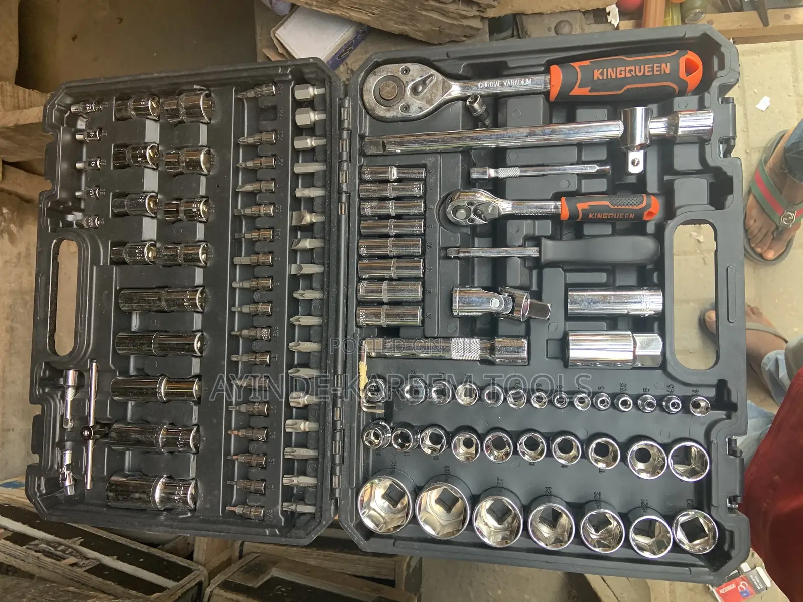 1/4” 1/2” Dr.Socket Set 108pcs/Set