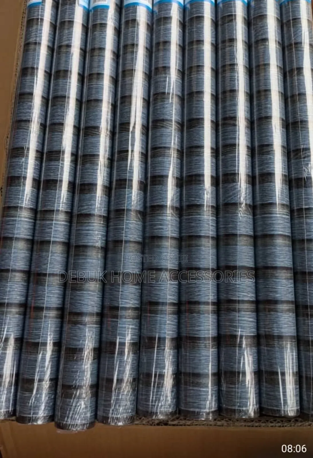 6sqm Self-Adhesive Fluted Wallpaper(10m/60cm)